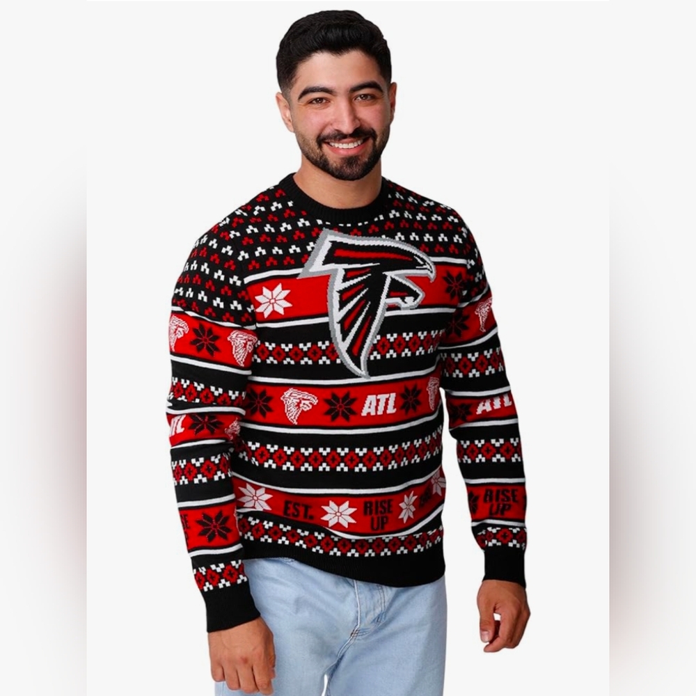 NFL Atlanta Falcons Men's Crewneck Sweater In L NWT